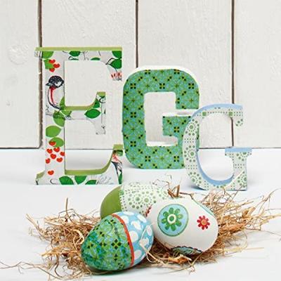 Creativ Company letter papier-maché u, 20,5cm Creativ Company letter papier-maché u, 20,5cm