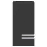 VidaXL Buitenwandlamp roestvrij staal zwart - thumbnail