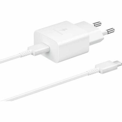 Samsung 15W Power Adapter incl. USB-C naar USB-C kabel (1m) Oplader Wit - thumbnail
