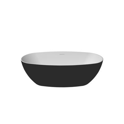 Vrijstaand Ligbad Zydra Como 170x80 cm MT Negro