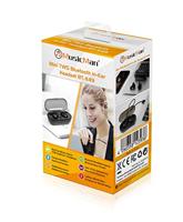 Technaxx Musicman BT-X49 In Ear oordopjes Bluetooth Zwart Headset, Touchbesturing - thumbnail