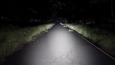 Osram Automotive RACE 80 SET Fietsverlichtingsset LED werkt op een accu Zwart