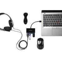 USB-HUB Kensington K39121EU Zwart - thumbnail