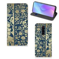 Xiaomi Redmi K20 Pro Smart Cover Beige Flowers - thumbnail