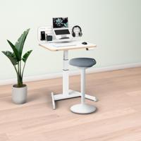 Leitz Ergo Elektrische Thuiswerkplek, set met ophangbord en kruk - thumbnail