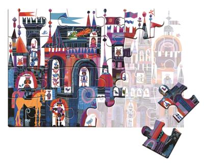 Clementoni legpuzzel Eco kasteel 24 stukjes