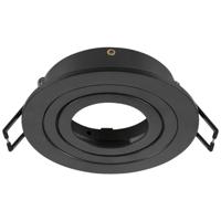 SLV InbouwringNew Tria 75 rond zwart - zonder fitting - 1007343 - thumbnail