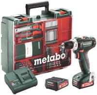 Metabo boor-/schroefmachine set "powermaxx bs 12 mobile werkstatt" mobile workshop 12v powermaxx bs - thumbnail