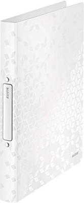 Ringband leitz wow a4 2-rings o-mech 25mm pp wit | 10 stuks