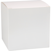 Geschenkdoos | karton | 12x12x12cm | wit | 400 stuks - thumbnail