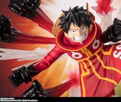 One Piece Figuarts ZERO Extra Battle PVC Statue Monkey D. Luffy -Gum Gum Hawk Gatling- 19 cm