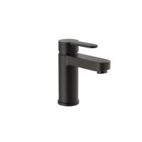 ELEPHANT ééngreepsmengkraan wastafel, zwart mat keramische schijven geluidsarme, verwisselbare 40 mm-cartouche flexibele metalen aansluitslangen 350 mm volgens DVGW/KTW-A 1 ¼" (Ø ca. 4 cm) dr - thumbnail