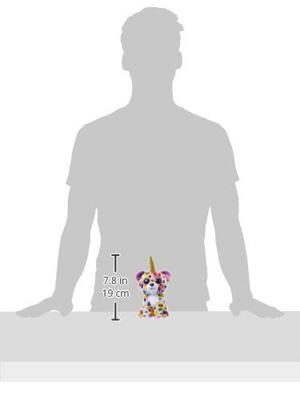 TY beanie boo's luipaard-eenhoorn knuffel giselle 15 cm
