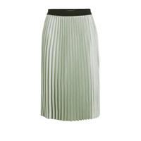 JD Williams satijnen rok mintgroen/zwart - thumbnail