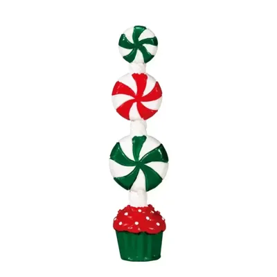 Kerstfiguur Peppermint candy topiary LEMAX - Lemax