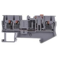 Phoenix Contact 3210169 Scheidingsklem 5.2 mm Snelaansluiting Grijs 50 stuk(s)