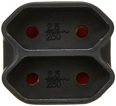 AS Schwabe 48212 Stopcontactsplitter Zwart