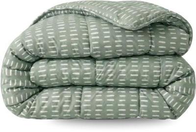 Zelesta Zelesta WondeZelesta Wonderbed Olive Stitches 140x200 - Dekbed zonder overtrek - 4 seizoenen hoesloos dekbed (2-in-1)rbed Olive Stitches 140x200 - Dekbed zonder overtrek | 4 seizoenen hoesloos dekbed (2-in-1)