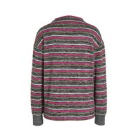 edc Women gestreepte top grijs/roze - thumbnail