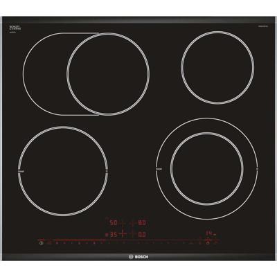 Bosch Serie 8 PKN675DP1D kookplaat Zwart, Roestvrijstaal Ingebouwd Keramisch 4 zone(s) Bosch Serie 8 PKN675DP1D kookplaat Zwart, Roestvrijstaal Ingebouwd Keramisch 4 zone(s)