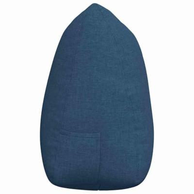 VidaXL Rugkussen blauw 140 x 24 x 50 cm stof