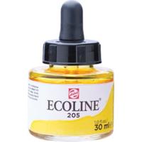 Talens Ecoline waterverf flacon van 30 ml, citroengeel - thumbnail