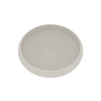 Opbouw Waskom Ideavit Solidego 40x11,2 cm Solid Surface Mat Wit - thumbnail