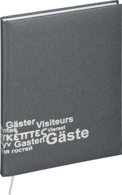 Pagna gastenboek, donkergrijs Pagna gastenboek, donkergrijs