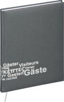 Pagna gastenboek, donkergrijs - thumbnail