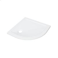 ZEZA Selva Douchebak - 80x80x4cm - kwartrond - acryl - glans wit P28A - thumbnail