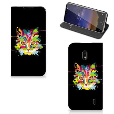 Nokia 2.2 Magnet Case Cat Color Nokia 2.2 Magnet Case Cat Color