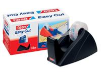 Tesa dispenser Easy Cut 33m zwart - thumbnail