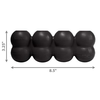 KONG EXTREME GOODIE RIBBON ZWART 21,5X8,5X5,5 CM