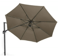 Grote Zweefparasol VirgoFlex Taupe 3,5m van Lesli Living - thumbnail