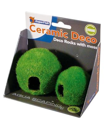 Fish Home Met Mos 2 Stuks aquaria Superfish - Superfish Fish Home Met Mos 2 Stuks aquaria Superfish - Superfish