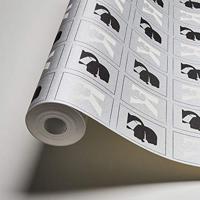 AS Creation Karl Lagerfeld Zilver behang | 378424 - thumbnail