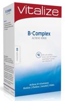 Vitalize B-Complex Actieve Vorm Tabletten - thumbnail