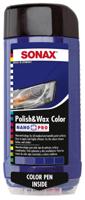 SONAX auto polijstmiddel "polish & wax color nanopro" color polish + wax blue - thumbnail