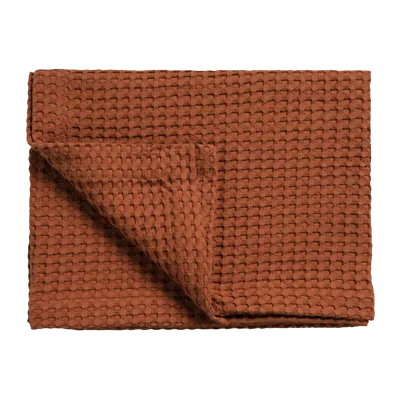 Vandyck Vandyck Home Pique Bedsprei 160x250 rusty brown