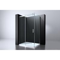 Best Design Erico-Rechthoek Cabine Schuifdeur & Wand 120X90X200cm Nano Glas 8mm - thumbnail