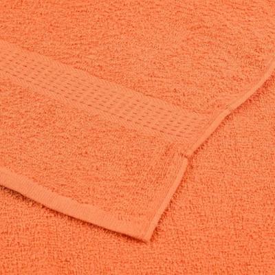 VidaXL Badhanddoeken 2 st 100x150 cm 360 g/m² 100% katoen oranje VidaXL Badhanddoeken 2 st 100x150 cm 360 g/m² 100% katoen oranje