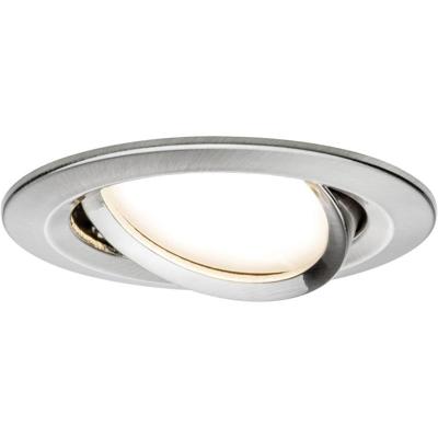 Paulmann 93877 Coin Slim LED-inbouwlamp LED LED vast ingebouwd 6 W IJzer (geborsteld) Paulmann 93877 Coin Slim LED-inbouwlamp LED LED vast ingebouwd 6 W IJzer (geborsteld)