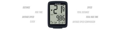 SIGMA bc 8.0 fietscomputer