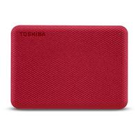 Toshiba Canvio Advance externe harde schijf 4000 GB Rood - thumbnail