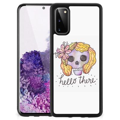 Mobiel Case Samsung Galaxy S20 Boho Skull Mobiel Case Samsung Galaxy S20 Boho Skull