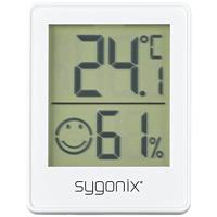 Sygonix SY-5267052 Thermo- en hygrometer Wit - thumbnail