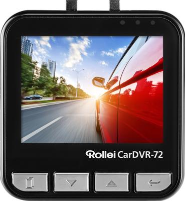 Rollei CAR-DVR-72 Dashcam met GPS Kijkhoek horizontaal (max.): 120 ° 12 V Accu, Microfoon, Display Rollei CAR-DVR-72 Dashcam met GPS Kijkhoek horizontaal (max.): 120 ° 12 V Accu, Microfoon, Display