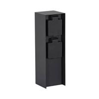 Tuinstopcontact Charge 2 zwart dubbel buitenstopcontact - thumbnail