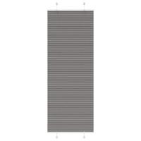 Pliss rolgordijn 70x200 cm stofbreedte 69,4 cm antraciet - thumbnail