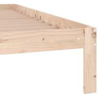 Bedframe massief grenenhout 140x190 cm - thumbnail